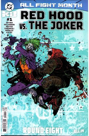 DC K.O.: Red Hood Vs. Joker 1A published by DC with cover art by Jorge Corona and Sarah Stern
