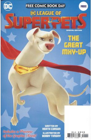 DC League of Super-Pets FCBD 2022 published by DC
