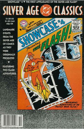 DC Silver Age Classics Showcase 4 published by DC with cover art by Carmine Infantino