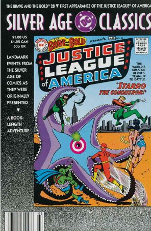 DC Silver Age Classics The Brave and the Bold 28 published by DC with cover art by Mike Sekowsky