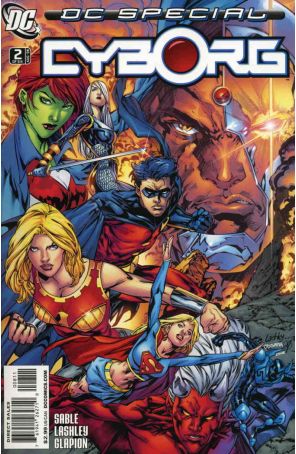 DC Special: Cyborg 2 published by DC with cover art by Ken Lashley