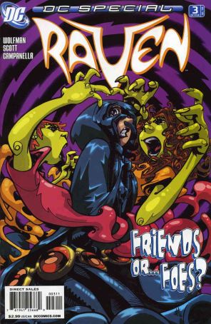 DC Special: Raven 3 published by DC with cover art by Damion Scott
