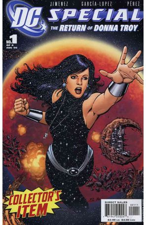 DC Special: The Return of Donna Troy 1 published by DC with cover art by Phil Jimenez