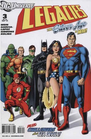 DC Universe Legacies 3 published by DC with cover art by José Luis García-López