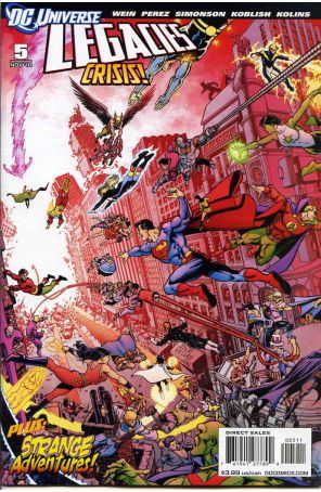 DC Universe Legacies 5 published by DC with cover art by George Pérez