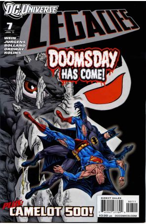 DC Universe Legacies 7 published by DC with cover art by Dan Jurgens