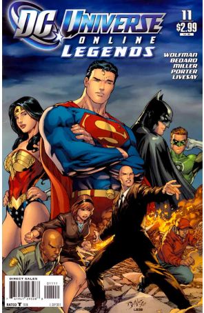 DC Universe Online Legends 11 published by DC with cover art by Ed Benés