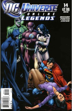 DC Universe Online Legends 14 published by DC with cover art by Ed Benés