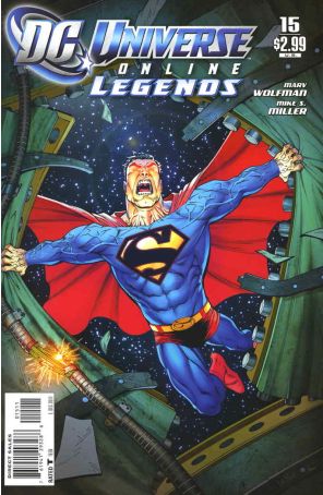 DC Universe Online Legends 15 published by DC with cover art by Mike S. Miller