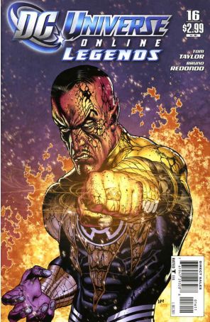 DC Universe Online Legends 16 published by DC with cover art by Doug Mahnke