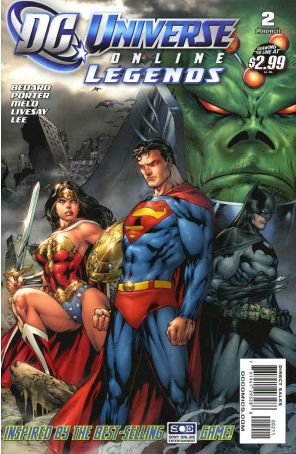 DC Universe Online Legends 2 published by DC with cover art by Ed Benés