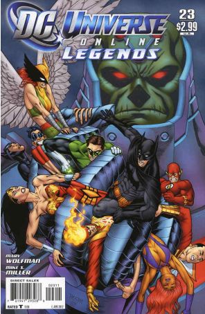 DC Universe Online Legends 23 published by DC with cover art by Mike S. Miller