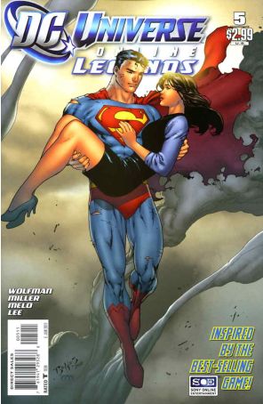 DC Universe Online Legends 5 published by DC with cover art by Ed Benés