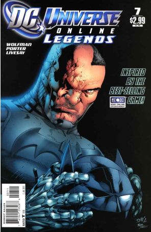 DC Universe Online Legends 7 published by DC with cover art by Ed Benés