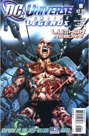 DC Universe Online Legends 8 published by DC with cover art by Ed Benés
