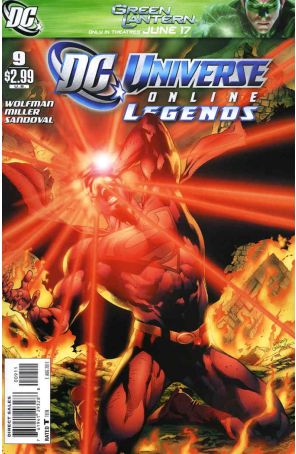 DC Universe Online Legends 9 published by DC with cover art by Ivan Reis