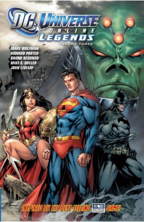 DC Universe Online Legends TPB 3 published by DC with cover art by Ed Benés