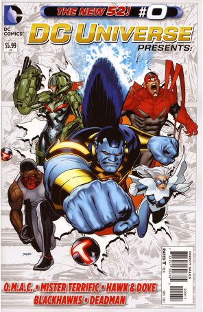 DC Universe Presents 0 published by DC with cover art by Ryan Sook
