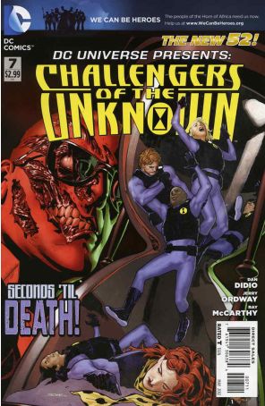 DC Universe Presents 7 published by DC with cover art by Ryan Sook