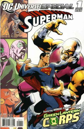 DC Universe Special: Superman 1 published by DC with cover art by Ryan Sook