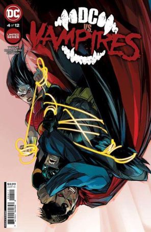DC Vs. Vampires 4 published by DC with cover art by Otto Schmidt