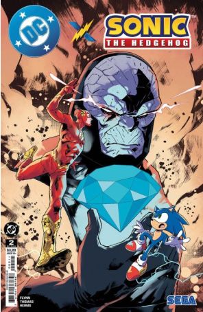 DC X Sonic the Hedgehog 2A published by DC with cover art by Pablo M. Collar