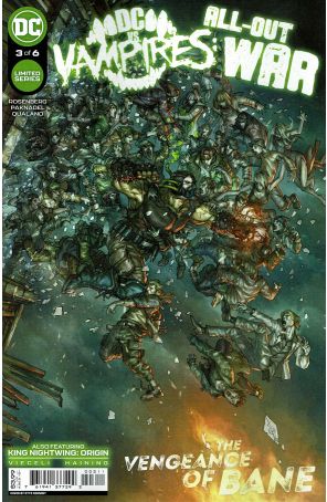 DC vs. Vampires: All-Out War 3 published by DC with cover art by Alan Quah