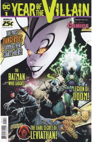 DC's Year of the Villain Special 1V27 published by DC with cover art by Greg Capullo