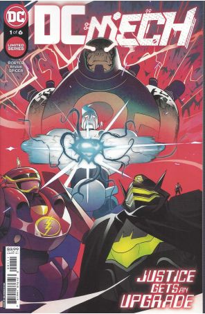 DC: Mech 1 published by DC with cover art by Baldemar Rivas