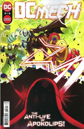 DC: Mech 3 published by DC with cover art by Baldemar Rivas