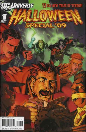 DCU Halloween Special 2009 published by DC with cover art by Gene Ha