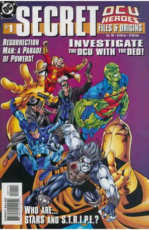 DCU Heroes Secret Files 1 published by DC