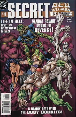 DCU Villains Secret Files 1 published by DC