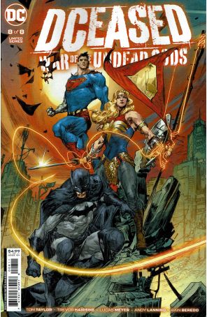 DCeased: War of the Undead Gods 8 published by DC with cover art by Howard Porter