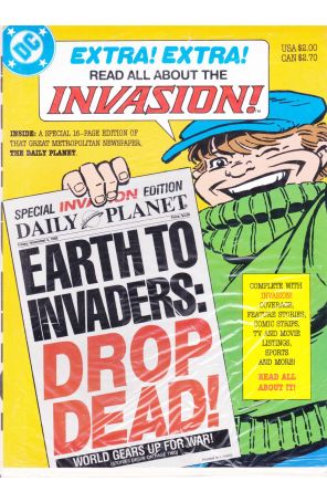 Daily Planet Invasion! Extra 1 (in bag) published by DC