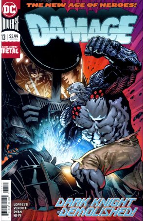 Damage (2nd Series) 13 published by DC with cover art by Aaron Lopresti
