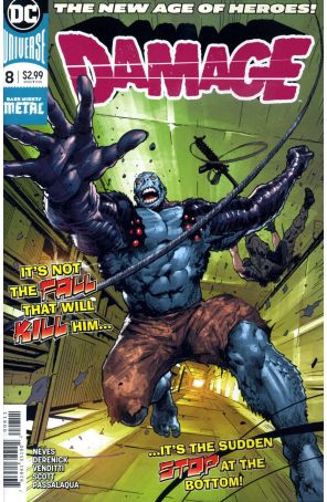 Damage (2nd Series) 8 published by DC with cover art by Trevor Hairsine