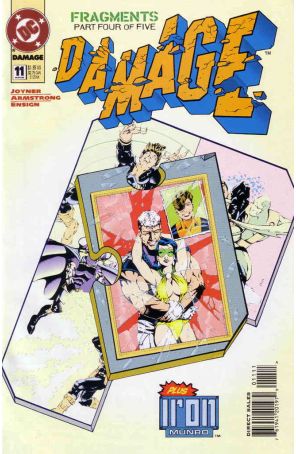 Damage 11 published by DC with cover art by Bill Marimon
