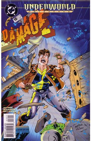 Damage 18 published by DC with cover art by Bill Marimon