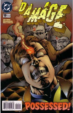 Damage 19 published by DC with cover art by Bill Marimon