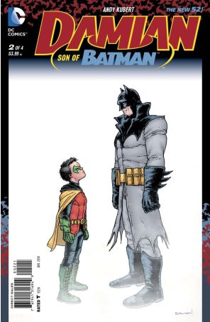 Damian: Son of Batman 2A published by DC with cover art by Chris Burnham