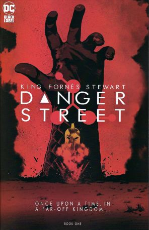 Danger Street 1 published by DC with cover art by Jorge Fornes