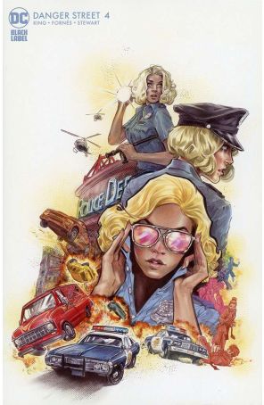 Danger Street 4A published by DC with cover art by Joelle Jones