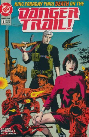 Danger Trail (Mini-Series) 1 published by DC with cover art by Paul Gulacy