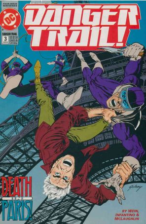 Danger Trail (Mini-Series) 3 published by DC with cover art by Paul Gulacy