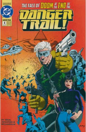 Danger Trail (Mini-Series) 4 published by DC with cover art by Paul Gulacy