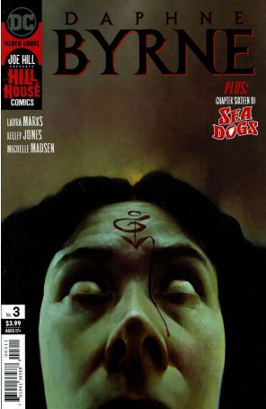 Daphne Byrne 3 published by DC with cover art by Piotr Jablonski