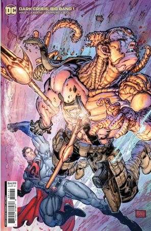 Dark Crisis: Big Bang 1C published by DC with cover art by Freddie E. Williams II