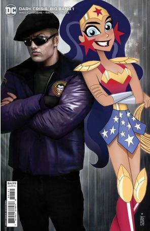 Dark Crisis: Big Bang 1D published by DC with cover art by Nathan Szerdy