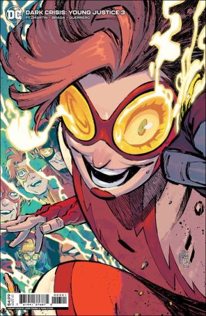 Dark Crisis: Young Justice 3A published by DC with cover art by Jorge Corona
